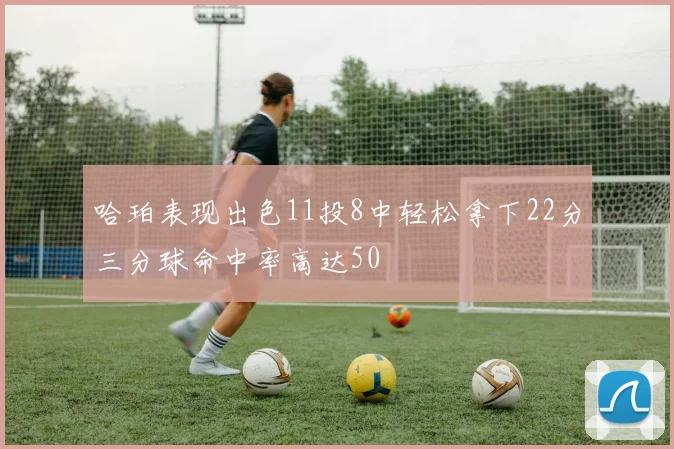 哈珀表现出色11投8中轻松拿下22分三分球命中率高达50